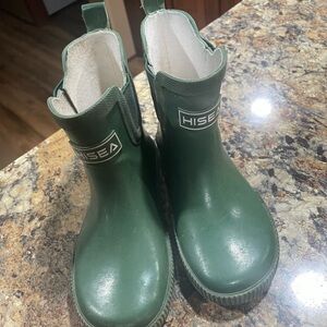 Sea Kids Forest Green Rain Boots